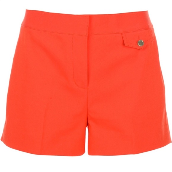 Woman’s Tory Burch orange tailored shorts. 6 - Picture 1 of 4